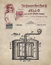 Ice Cream Freezer Patent  Art