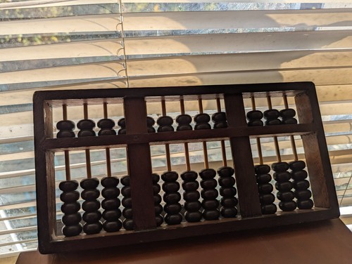 Lotus flower brand abacus - brand, made