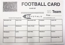 25 x 20 TEAM FOOTBALL