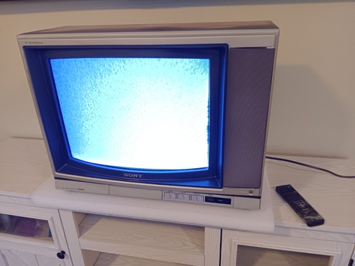 Vtg working sony crt - sony, tv
