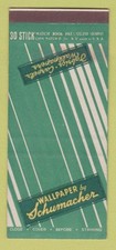 Matchbook Cover - Schumacher Wallpaper New York City SAMPLE 30 Stick