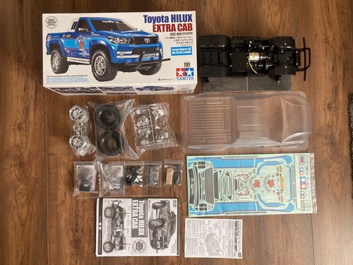 Tamiya toyota hilux extra - tamiya, cab