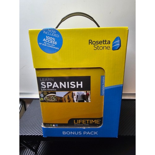 Rosetta stone learn spanish - rosetta,