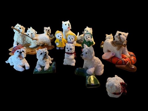 Complete rare piece westie - 13-piece,
