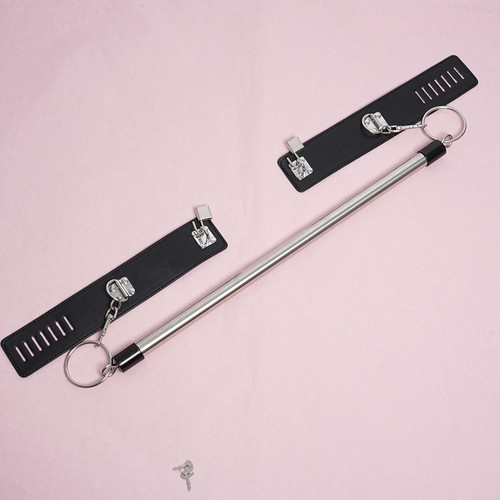 Spreader bar bondage handcuffs - bar,