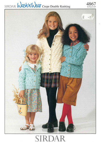 Sirdar 4867 knitting pattern - knitting,