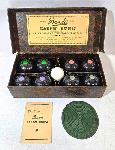 Vintage banda carpet bowls - vintage,