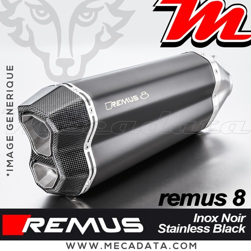 Silencer exhaust remus - silencer, 8