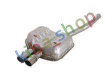 EXHAUST SYSTEM REAR SILENCER