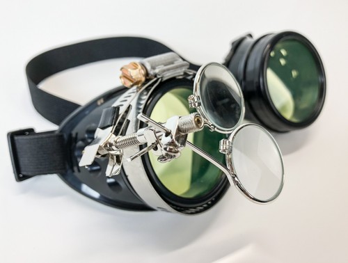 Steampunk goggles crazy gcg - steampunk,