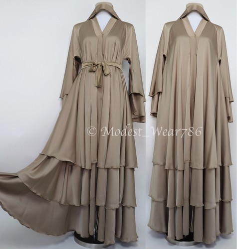 Dubai abaya layer satin - abaya,
