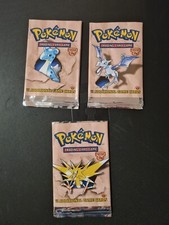 EMPTY Fossil 1st Edition WOTC Complete Art Set Booster Packs ?