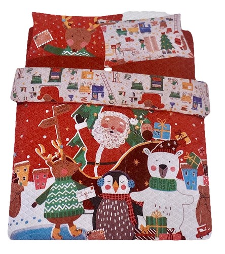 Festive xmas santa friends - festive,