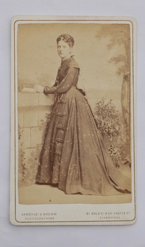 Cdv pretty victorian - of, a