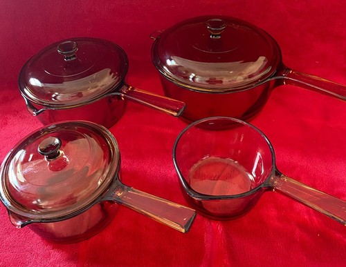 Vintage corning vision - corning, amber