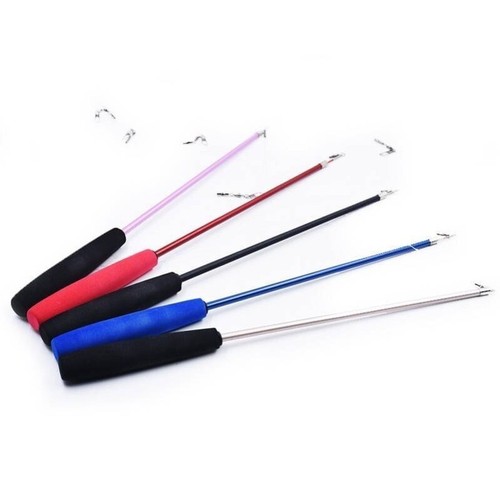 Retractable fishing pole wand - fishing,