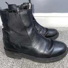 Clarkes Black Leather Chelsea