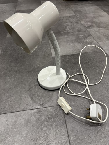 White desk bedside lamp - white, desk/bedside
