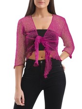 Womens tie open front - womens,