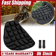 Motorcycle Gel Seat Cushion Universal Comfort Pillow Pad Cover Pressure Relief