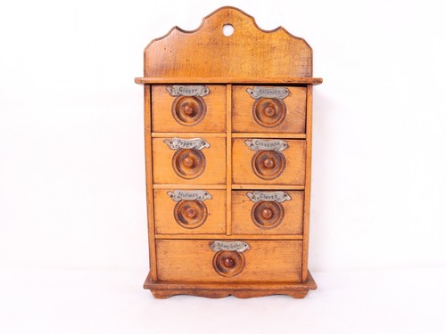 Victorian spice wall - spice, cabinet
