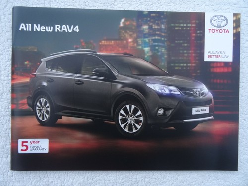 Toyota rav4 brochure - toyota,