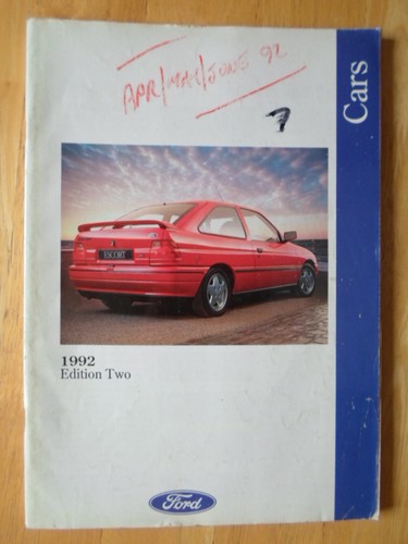 Ford cars 1992 - ford, 1992/05