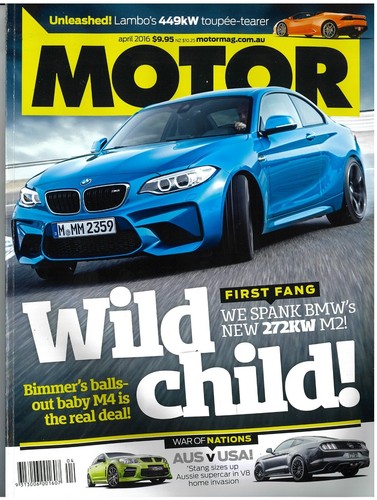 Motor magazine april - april, bmw