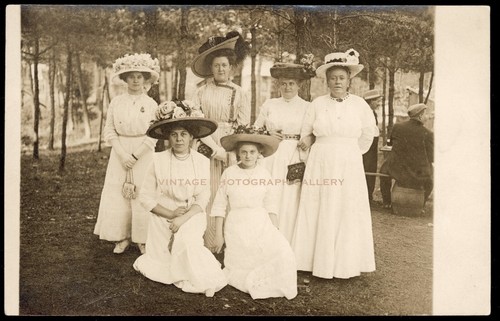 Antique real photo postcard - photo,