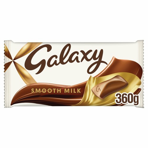 Galaxy milk chocolate 360g - galaxy,