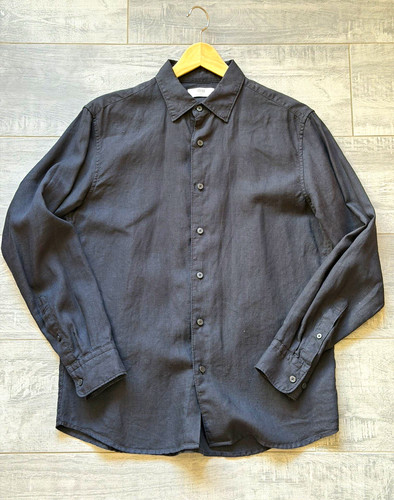 Uniqlo men black solid - uniqlo, men's