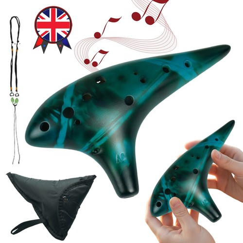 Ocarina ceramic holes alto - holes,