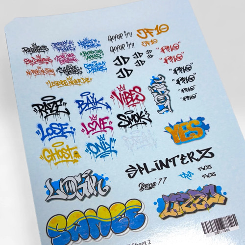 Gauge waterslide graffiti - oo,