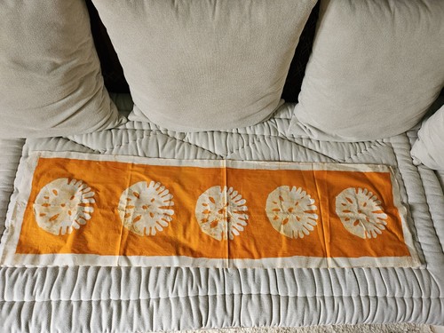 African batik table runner - batik,