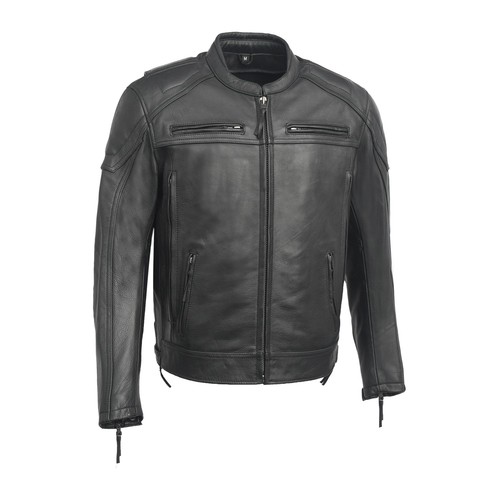 Mens black leather jacket - mens,