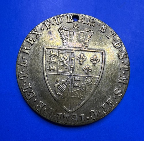 1791 george iii spade - george, guinea