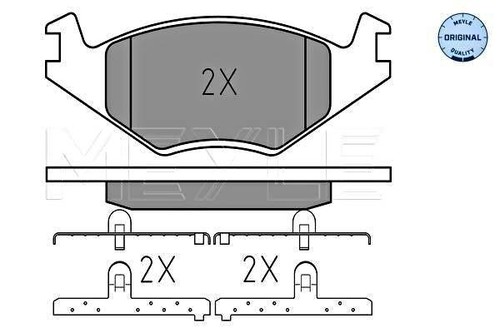 Front disc brake pad - disc,