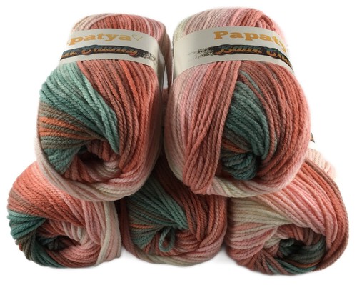 Rainbow wool pack 100g - rainbow,