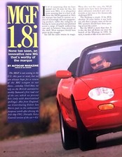 1963 MG MGF 1.8i Convertible