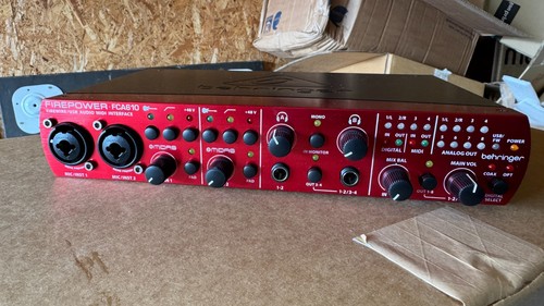 Behringer firepower fca610 - firepower,