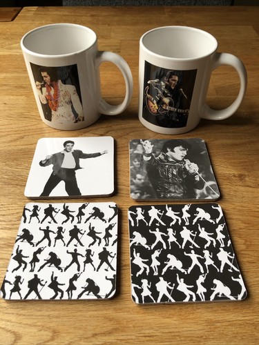 Elvis presley mugs - elvis,