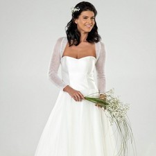 White Bridal Wedding mohair