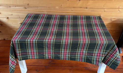 Dunelm table cloth green - dunelm,
