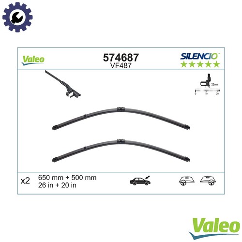 Wiper blade 574687 - wiper, for