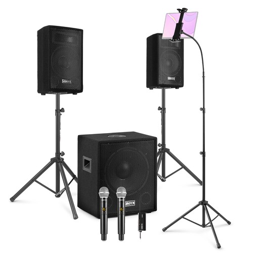 Vx0815bt karaoke system pa - karaoke,