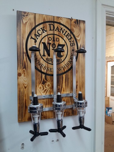 Bar optics jack daniels - jack, burnt