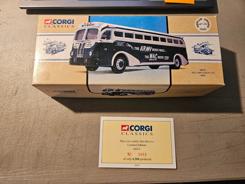 Corgi classics yellow coach - classics,