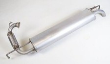EXHAUST REAR SILENCER WITH
