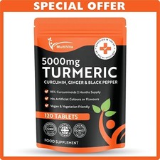 TURMERIC 5000mg 95% Curcumin +