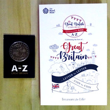 A-Z Alphabet 10p 2018 Full Set